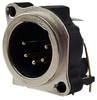 Xlr Connector, R/a Plug, 5Pos, Pcb; No. Of Contacts Io Audio Technologies - 92AH3686 - Newark, An Avnet Company