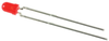 Led, Red, T-1 (3Mm), 1.2Mcd, 625Nm; Led Color Vishay - 33C1369 - Newark, An Avnet Company