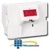 Siemon Angled CT 6 Single Coupler - Cat 6 - CT-C6-02 - TelephoneStuff.com