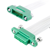 5+5 Pos. Male-Female DIL 26 AWG Cable Assembly, 150mm, Screw-Lok - G125-MC11005M3-0150F1 - Harwin Plc