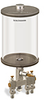 Clear View Multiple Feed Manual Lubricator, 1/2 gal Pyrex Reservoir, 3 Feeds, 1/4” OD Tube Outlets - B4463-064PB031W - Oil-Rite Corp.
