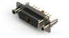 Combo D-Sub Conn, Rcpt, Da-11W1, Th; Product Range Edac - 54AJ7591 - Newark, An Avnet Company