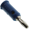 Banana Plug, 15A, Screw, Blue; Gender Pomona - 94F1557 - Newark, An Avnet Company