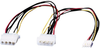 Power Cable, Hdd Plug-Hdd+Fdd Skt, 300Mm; Connector Type A Roline - 43AC9802 - Newark, An Avnet Company