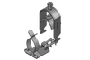 EMC Shield Clamps for C Section Rails C30- with or without Integrated Strain Relief - 37685 - icotek Corp