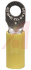 Terminal; Ring; Electrolytic Copper; 12-10 AWG; #8; 1.06 in.; Vinyl - 70091831 - Allied Electronics, Inc.