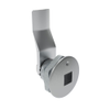 Quarter-Turn Cam Latch, 8 mm Square Recess, 20mm  Grip, Not Sealed, Zinc Alloy, Chrome Plated, Bright - E5-1-081-110 - Southco