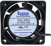 60x60x25mm, 100-240VAC, 12.3CFM, 2 Wire Leads, IP54, Ball Bearing EC Axial Fan -- FMA1-06025WBLW12 - Image