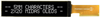 Display, Oled, Tab, 20X2, White On Black; Character Count X Line Midas - 45AC5460 - Newark, An Avnet Company