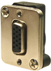 Vga Hd-D Sub Adapter, 15P Rcpt/rcpt; D Sub Connector A Cliff Electronic Components - 68AH9364 - Newark, An Avnet Company