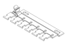 EMC Clamp Assembly for Screw Assembly- with or without Integrated Strain Relief - 38020 - icotek Corp