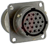 CONNECTOR,WALL MOUNTING RECEPTACLE,CLASS A,SIZE 14,19 #20 SOLDER SOCKET CONT - 70010540 - Allied Electronics, Inc.