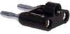 Dual Banana Plug Black -- DBAN-B