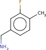 3-Fluoro-4-methylbenzylamine -- 3730-3-X0 - Image
