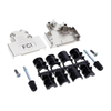 D-Sub, D-Shaped Connector Backshells, Hoods - 8655MHRA1502KLF-ND - DigiKey