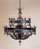 9837 Large Chandeliers-Candle - 432019 - Capital Lighting, Inc.