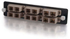 Q-Series 12-Strand, SC Duplex, PB Insert, MM, Beige SC Adapter Panel -- AP3-QTR-D3 - Image