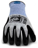 Hexarmor 9016 Black/Blue/Gray 7 Coretek/Superfabric Cut-Resistant Gloves - ANSI 5, EN 388 5 Cut Resistance - Nitrile Palm Only Coating - 9016 SZ 7 - 9016 SZ 7 - R. S. Hughes Company, Inc.