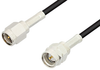 SMA Male to Reverse Thread SMA Male Cable 24 Inch Length Using RG174 Coax - PE35359-24 - Pasternack