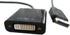 Cable, Dp Plug-Dvi Socket, Black, 1M; Connector To Connector Multicomp Pro - 69AC3143 - Newark, An Avnet Company
