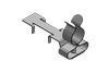 EMC Shield Clamps for C Section Rails C30- with or without Integrated Strain Relief - 37671.100 - icotek Corp
