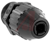 Strain Relief Fitting; 3/4 in.;Cord Connector-Straight Weather Stabilized Nylon - 70092047 - Allied Electronics, Inc.