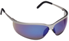 3M Metaliks 11540-10000-20 Polycarbonate Standard Safety Glasses Blue Mirror Lens - Gray Nickel Frame - Half Frame - 078371-62375 - 078371-62375 - R. S. Hughes Company, Inc.