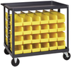 Mobile Ergonomic Cart, 4Bin Level, 800Lb; No. Of Bins Quantum Storage - 42AC5729 - Newark, An Avnet Company