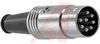 DIN Plug; Plug; 8; Male; 100; 2 A; 100 Megohms (Min.) @ 500 VDC; Brass; Nickel - 70020795 - Allied Electronics, Inc.