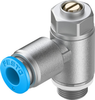 One-way flow control valve - GRLZ-1/8-QS-6-D - Festo Corporation