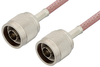 N Male to N Male Cable 72 Inch Length Using RG142 Coax, RoHS - PE3455LF-72 - Pasternack