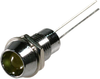 Panel Indicator, 8Mm, Yellow, 24Vdc; Led Color Vcc (Visual Communications Company) - 98Y9974 - Newark, An Avnet Company