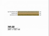 3M Scotchcal 74122 Buckskin / Gold Starfire / Light Gold Metallic Striping Automotive Tape - 3/8 in Width x 150 ft Length - 2 mil Thick - 051141-74122 - R. S. Hughes Company, Inc.