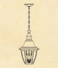 B52420C Medium Suffolk Ceiling Lantern - Hanover Lantern, Inc.