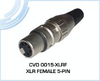 XLR Female 5-Pin - CVD 0015-XLRF - Visual Sound, Inc.