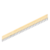 Female Vertical Throughboard Ø0.50mm Contact, 32 per carrier - D01-9843201 - Harwin Plc
