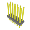 Headers, Male Pins - 612-MTMM-106-09-G-D-360-ND - DigiKey