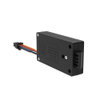 Miniature Electronic Slide Bolt, Front Mount, With Microswitch, Without Mechanical Override, Plastic, Black -- EM-05-11-110 - Image