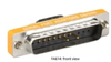 Slimline Adapter, DB9 to DB25, Male/Male - FA614 - Visual Sound, Inc.