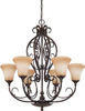 60-1502 Mid. Chandeliers-Glass Up - 471712 - Capital Lighting, Inc.
