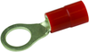 Terminal, Ring Tongue, 3/8In, Crimp, Red; Stud Size - Metric Multicomp Pro - 34P2292 - Newark, An Avnet Company