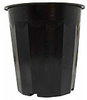 16 qt Black Plastic Bucket, pack of 50 -- HG16QBK - Image