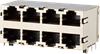 RJ45 Shielded Multi Port Jacks - AJT49d8884 - METZ CONNECT USA Inc.