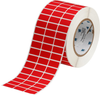Brady B-472 Red Polyimide Thermal Transfer Die-Cut Thermal Transfer Printer Label Roll - 1 in Width - 1/2 in Height - THT-5-472-10-RD - 662820-64962 - R. S. Hughes Company, Inc.