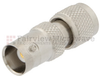 Mini UHF Male (Plug) to BNC Female (Jack) Adapter, Nickel Plated Brass Body -- FMAD1114 - Image