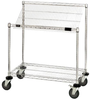 Workstation Cart, 1 Flat/1 Slant Shelves; Height Quantum Storage - 42AC5197 - Newark, An Avnet Company