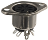 Connector, Din, Jack, 6 Position; No. Of Contacts Amp - Te Connectivity - 16M4042 - Newark, An Avnet Company