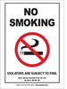 NEW JERSEY NO SMOKING SIGN - 110973 - Brady Corporation
