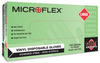 Microflex High Five V28 White Small Vinyl Powder Free Disposable Gloves - Food, Industrial Grade - Smooth Finish - 683438-12281 - 683438-12281 - R. S. Hughes Company, Inc.