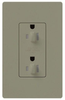 Duplex/Single Receptacle - SCR-15-DDTR-GB - Lutron Electronics Co., Inc.